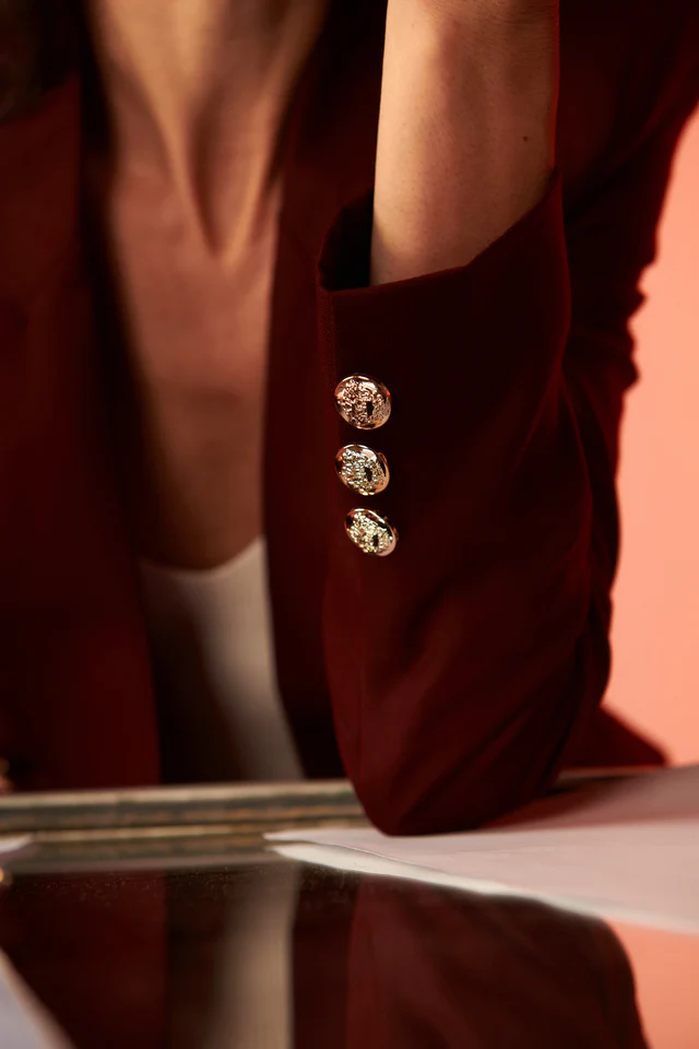 Essential Double-Breasted Blazer - Image 7
