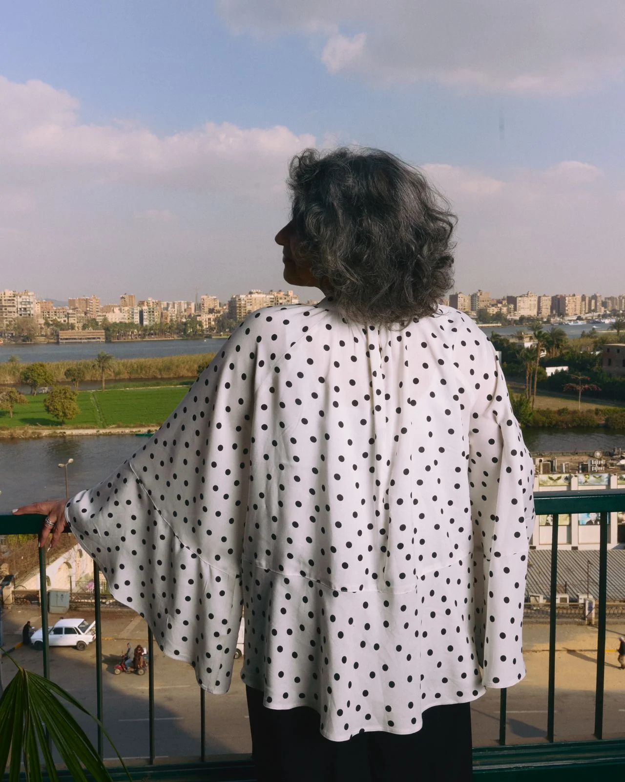 Flowy Polka Dots Blouse - Image 3